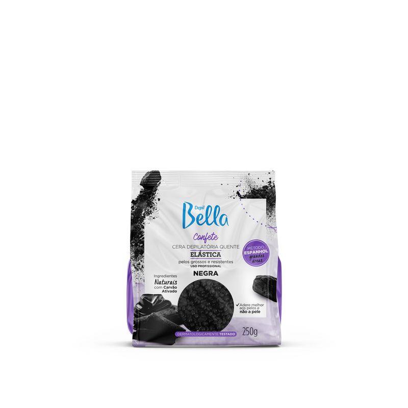 Cera Quente Depilatória Elástica Negra - Confete - Depil Bella