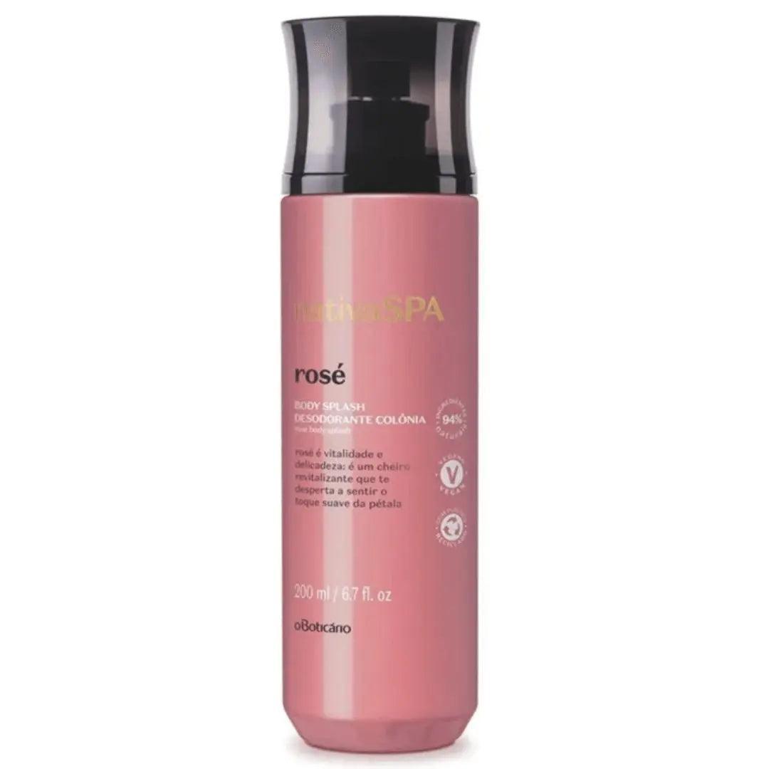 Body Splash Nativa Rosé Boticário 200ml - MEUBRASILONLINE