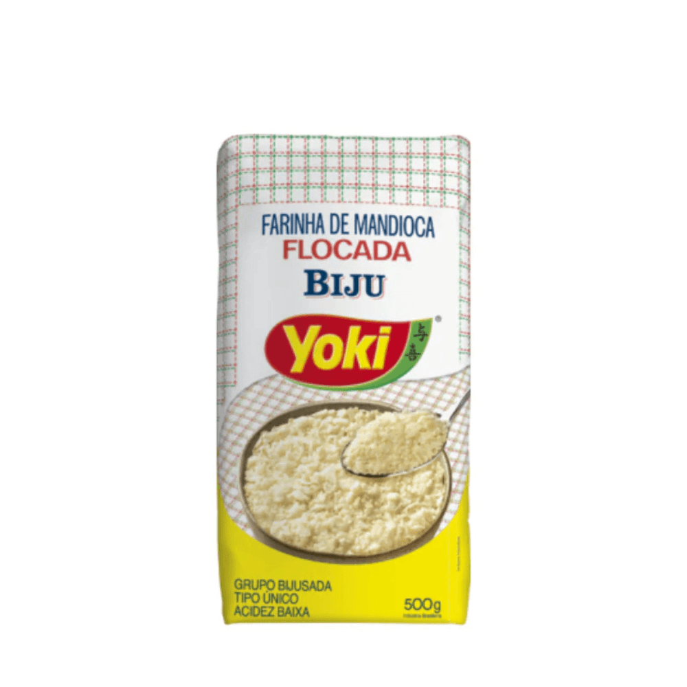 Farinha Mandioca Flocada Biju Yoki 500g