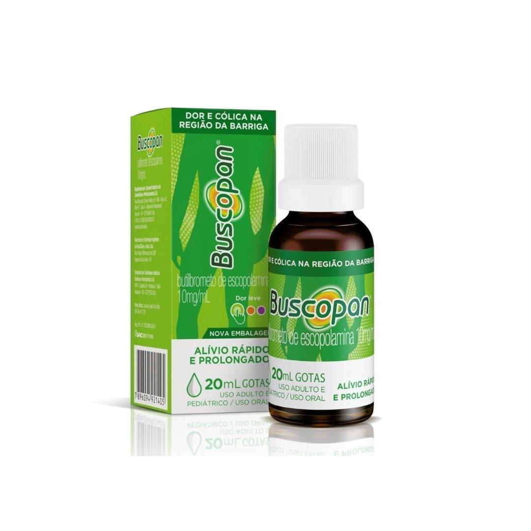 Buscopan® Gotas 10Mg/Ml 20Ml - MEUBRASILONLINE
